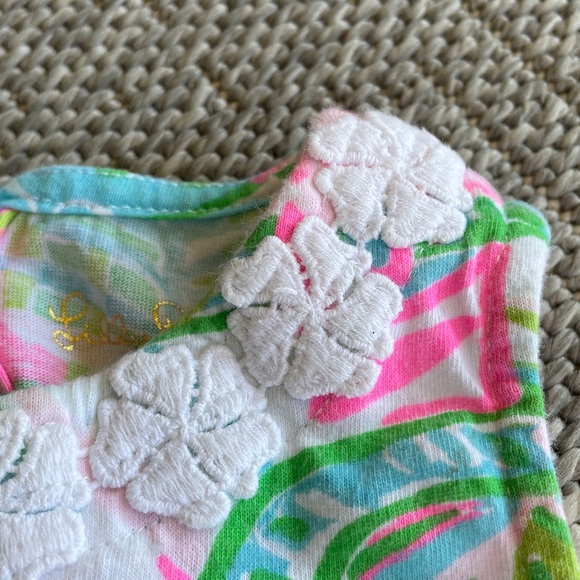 Lilly Pulitzer bubble romper 12-18 months girls onesie bodysuit - Picture 4 of 5